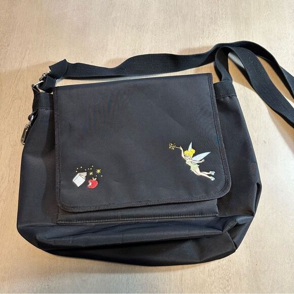 Disney Store Tinkerbell Black Laptop‎ Bag - Picture 5 of 12